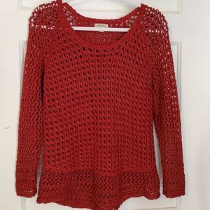 Lucky Brand Deep Red Sweater